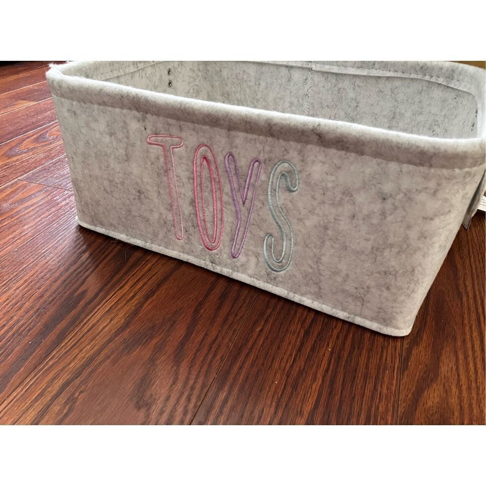 Madison Art Toy Basket With Handles